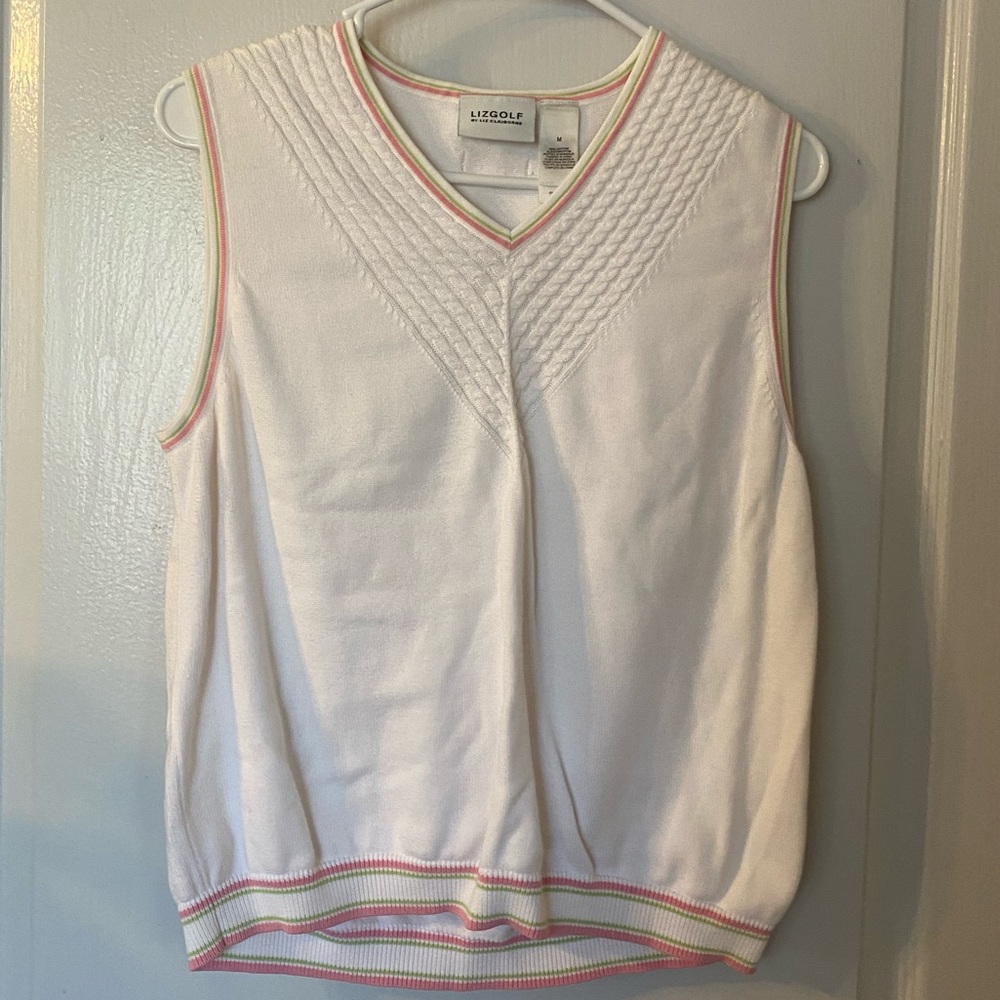 LIZGOLF BY LIZ CLAIRBORNE SWEATER VEST